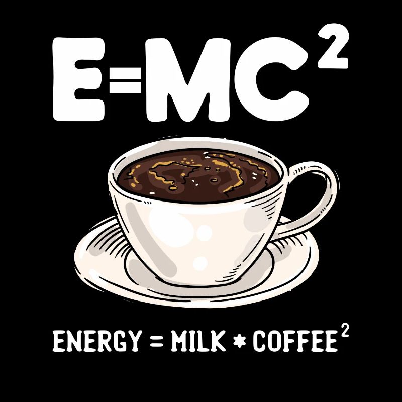 Scientific Humor Student Physicist Coffee