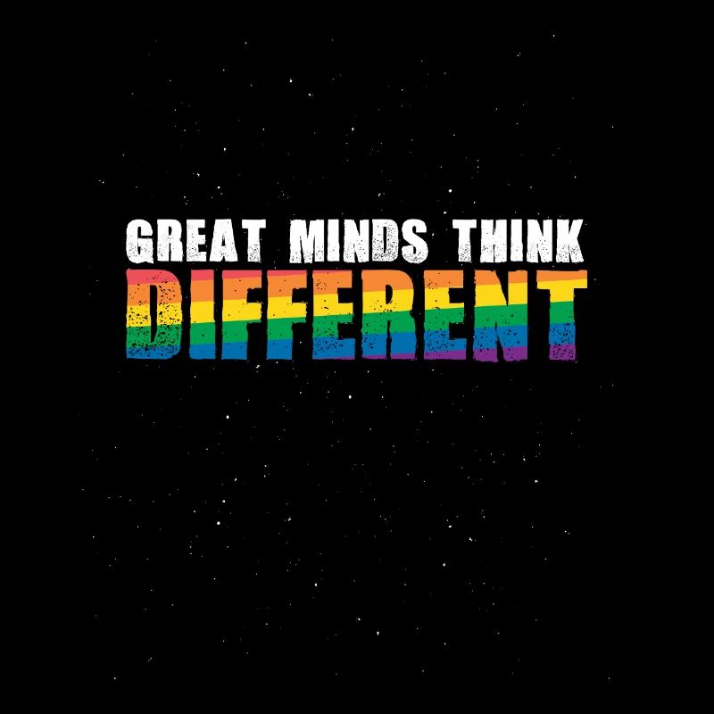 Great minds think different