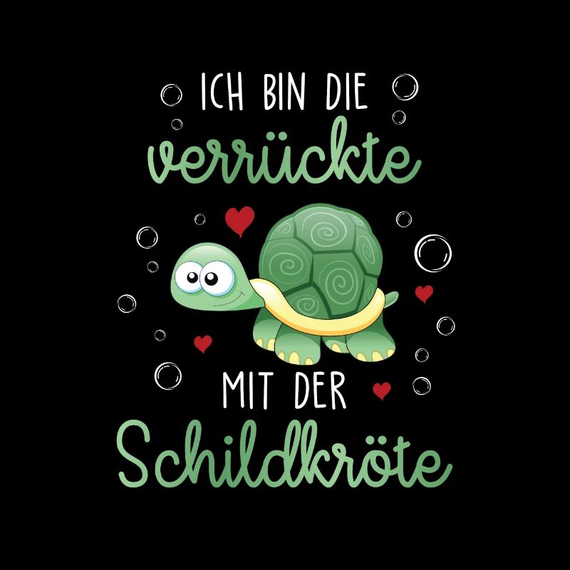 Ich bin die verrückte mit der Schildkröte
