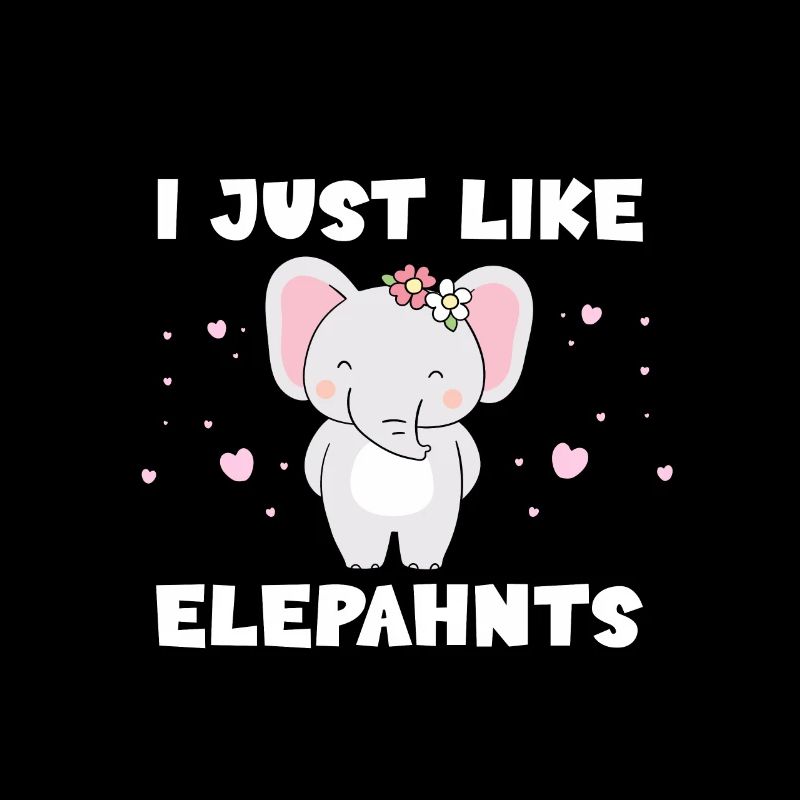J’aime juste les éléphants