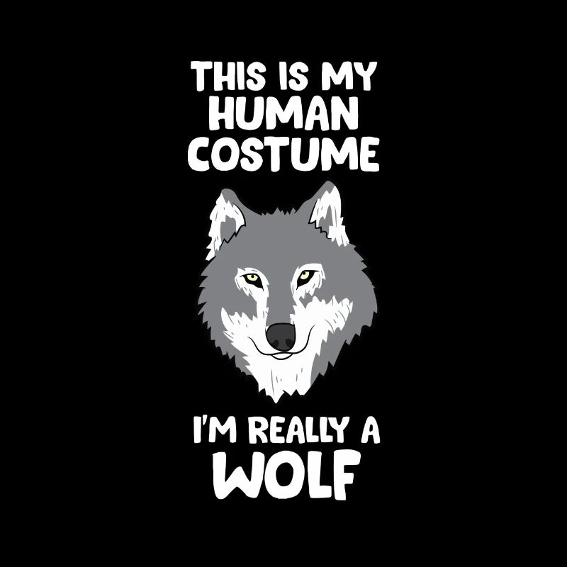 Wolf Geschenk Kinder Ich Bin Wirklich Ein Wolf