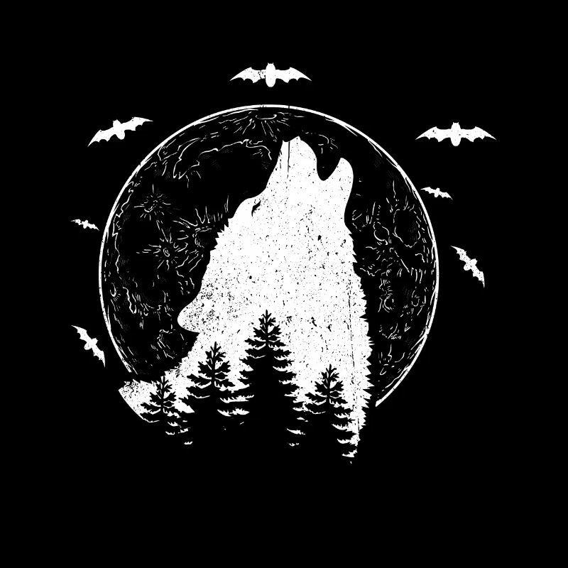 Wolf Wolves Predator Gift Werewolf Leader Chief