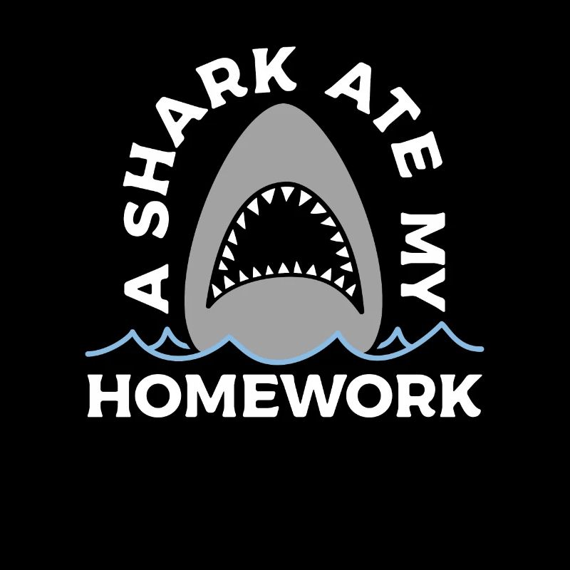 Un requin a mes devoirs pour les amoureux des requins