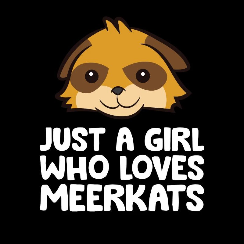 Nur ein Mädchen, das Erdmännchen liebt