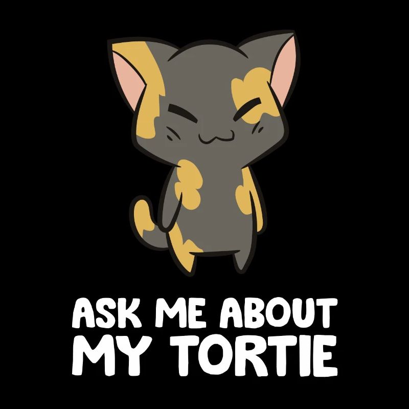 Tortie Cat Propriétaire Posez-moi des questions sur mon