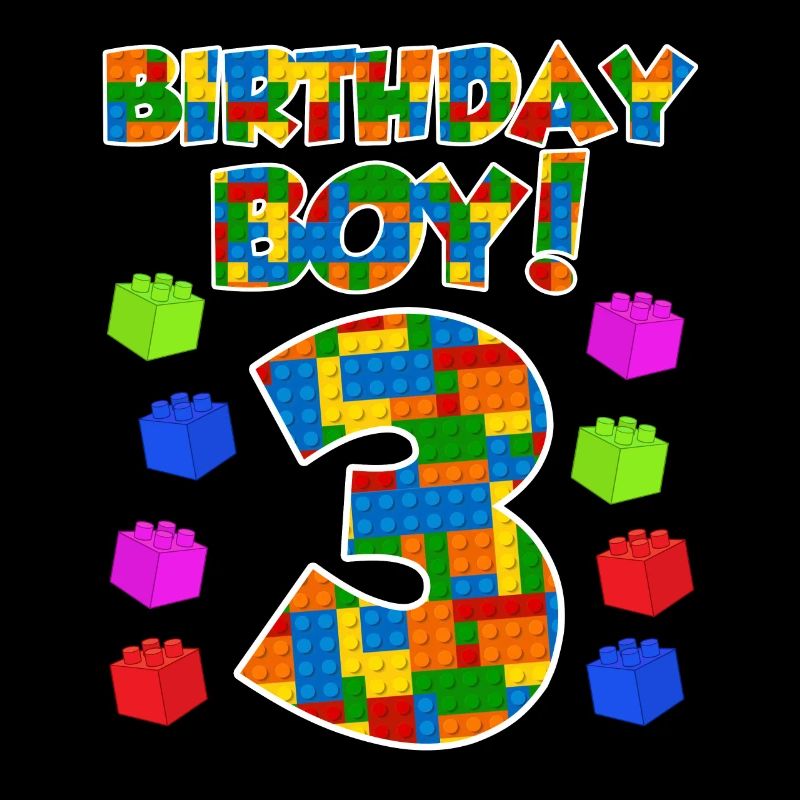 3rd birthday boy 3 years