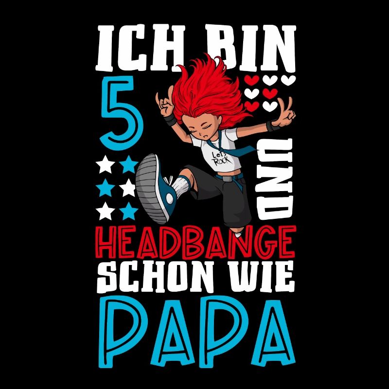 Ich bin 5 - Mädchen Rocker