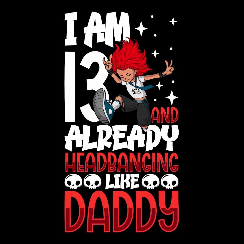 Ich bin 13 - Mädchen Rocker
