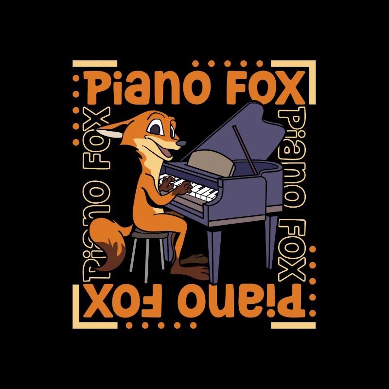 Fox au piano