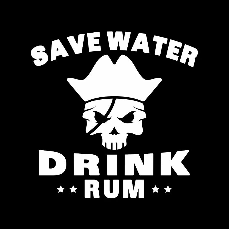 Save water drink rum