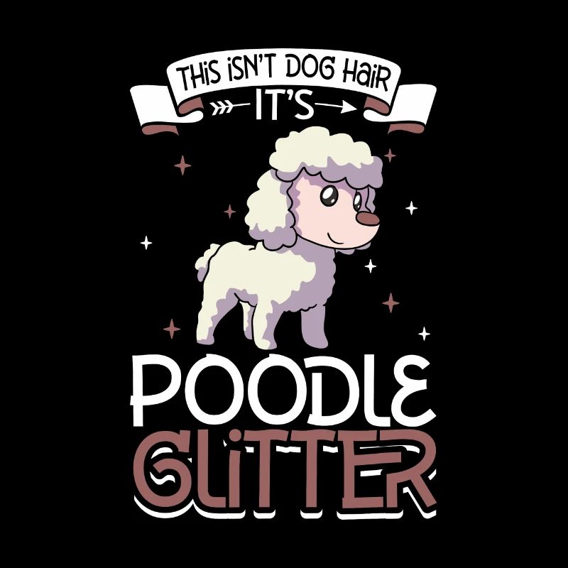 Poodle Glitter