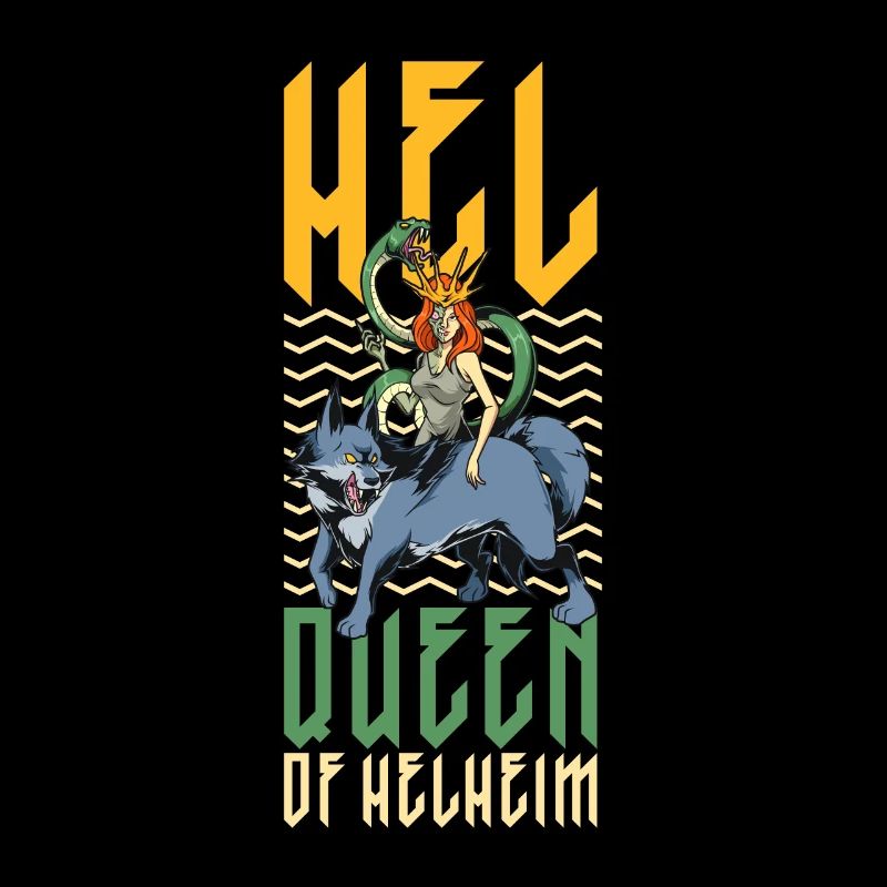 Herrscherin der Unterwelt - Wikinger Göttin Hel