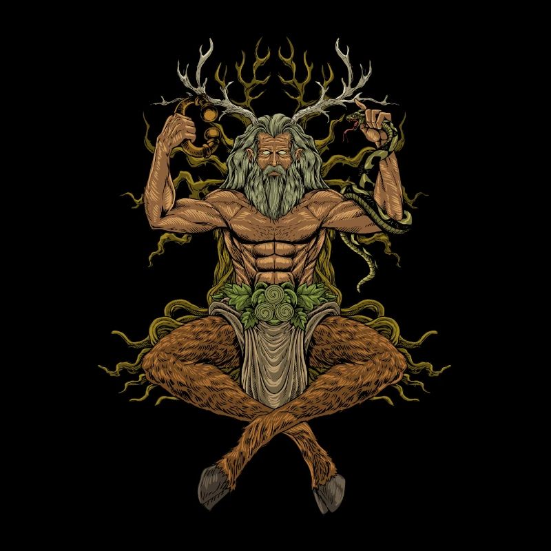 Gott der keltischen Mythologie - Cernunnos