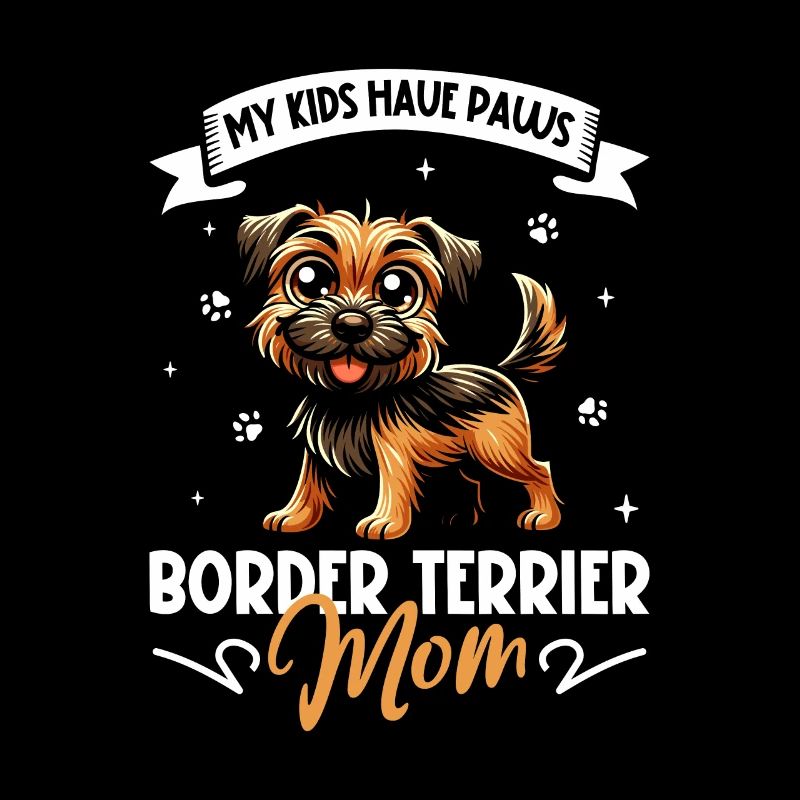 Border Terrier Mama