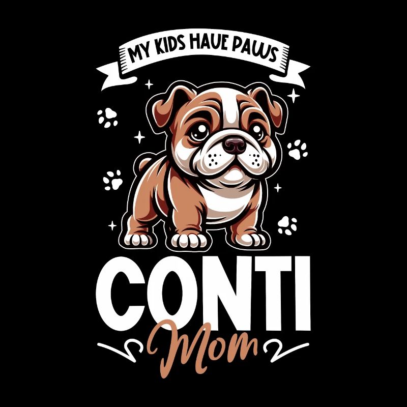Maman bouledogue continental
