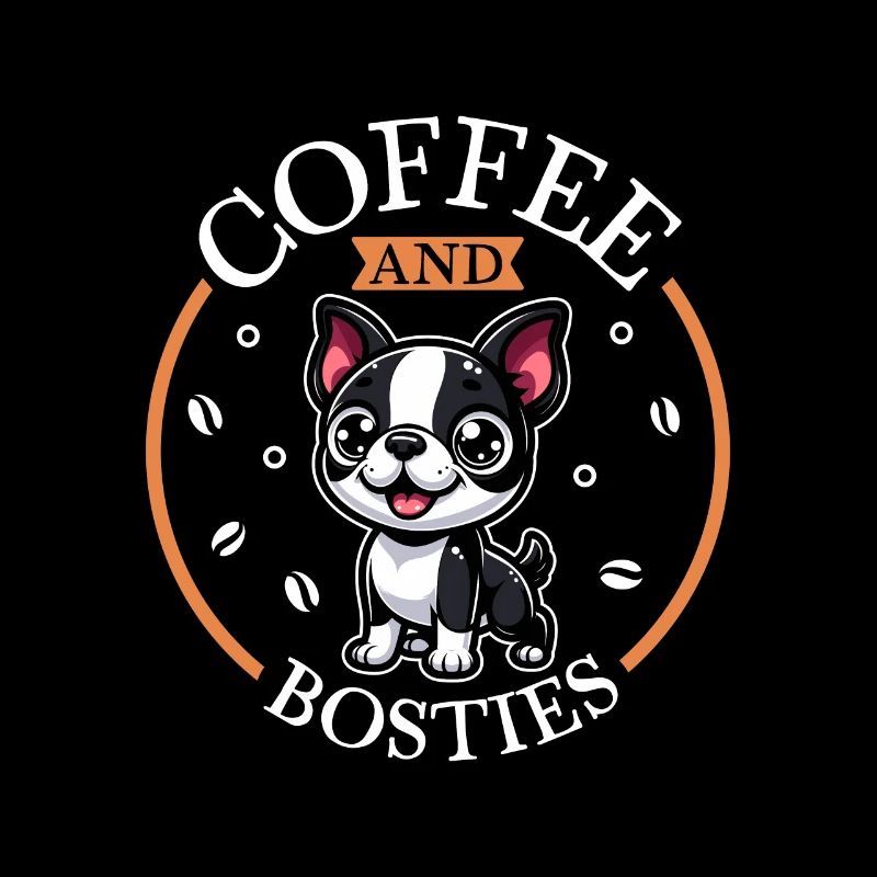 Café et Boston Terrier