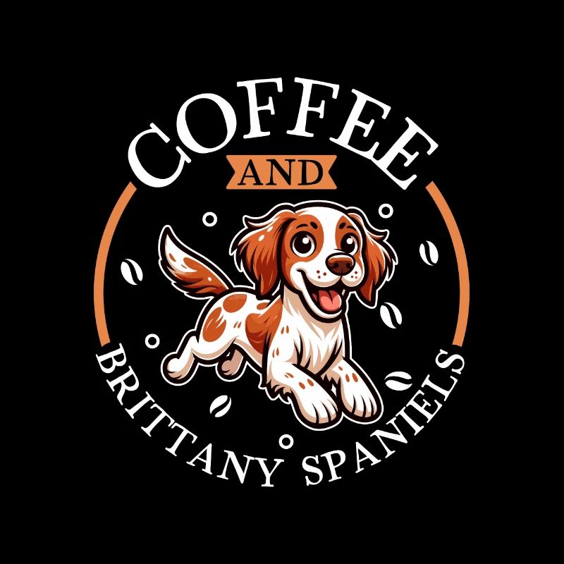 Café et Epagneul Breton