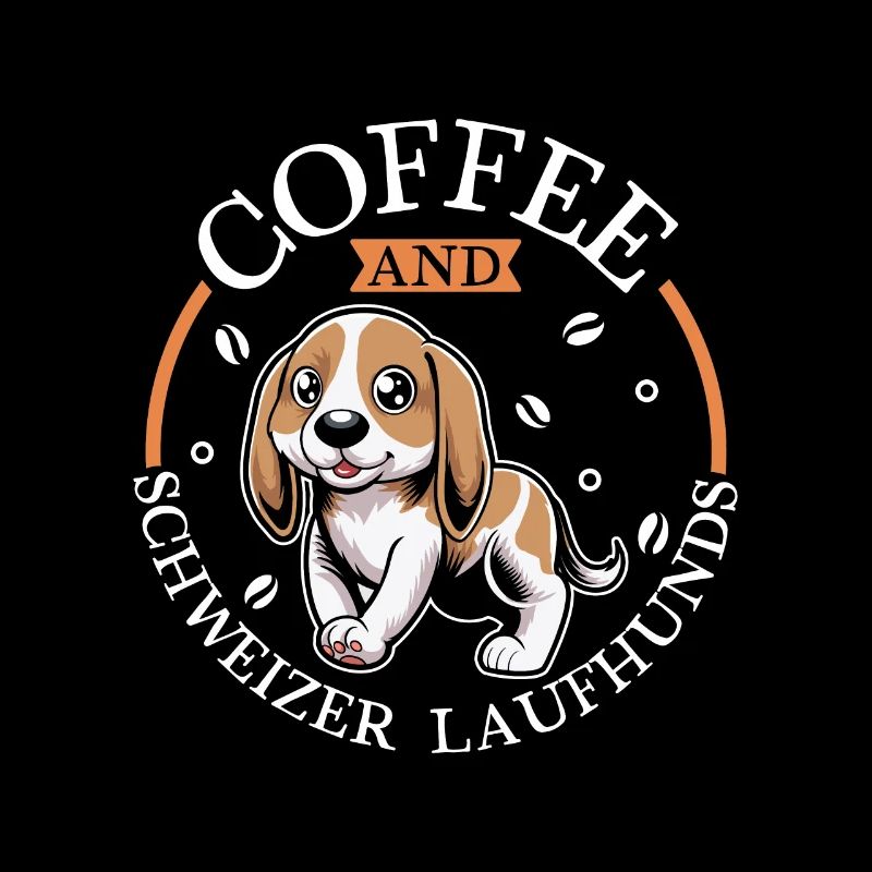 Kaffee und Schweizer Laufhund