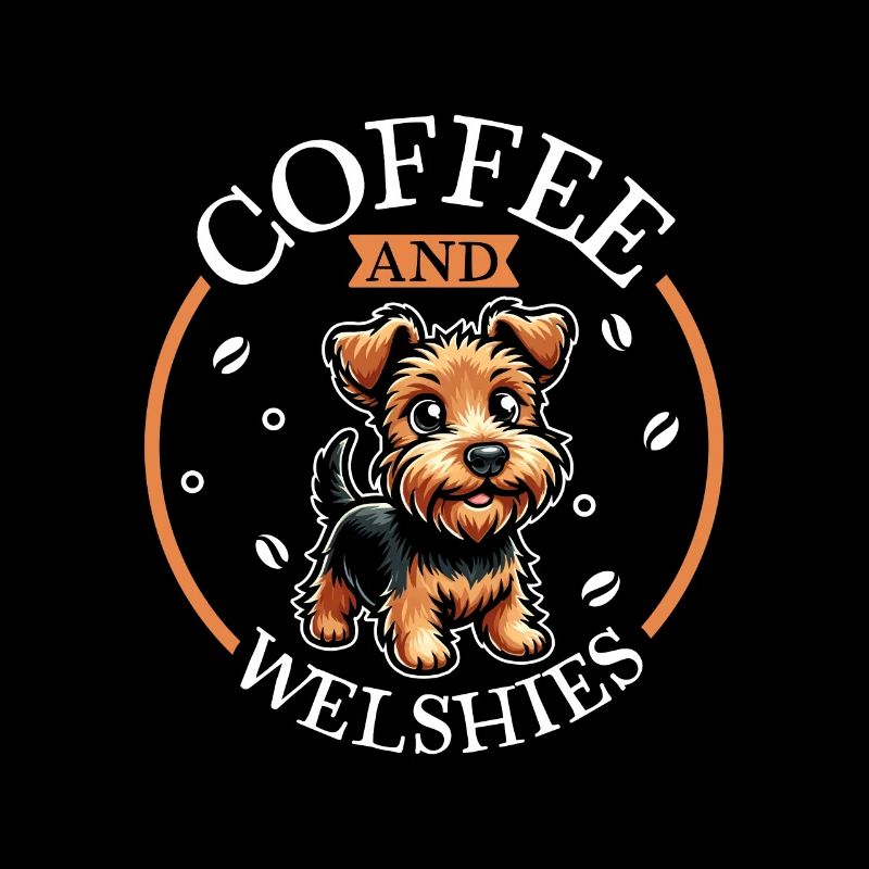 Café et Welsh Terrier