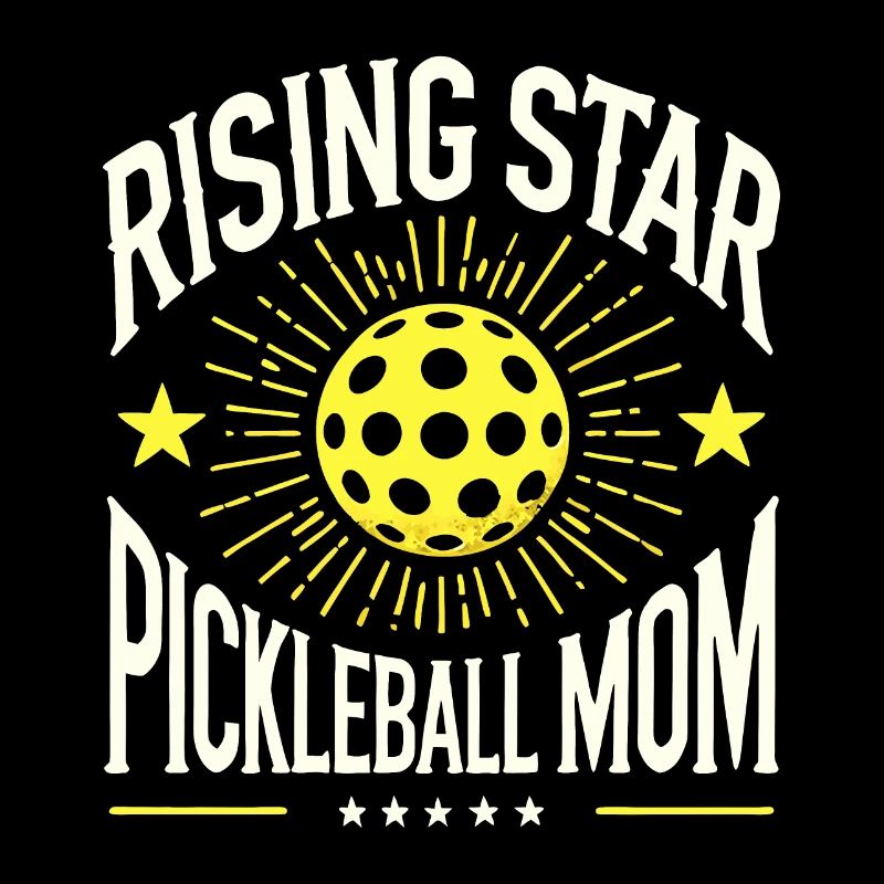Pickleball Mama eines aufstrebenden Stars