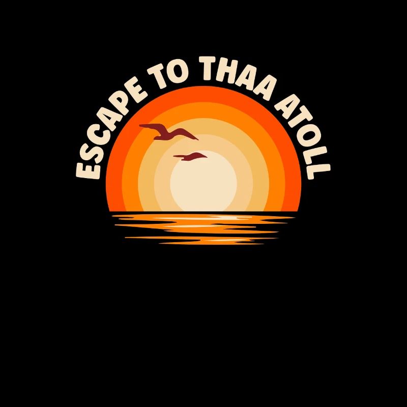 Je fuis vers l’atoll de Thaa