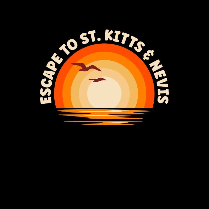 Je fuis vers Saint-Kitts-et-Nevis