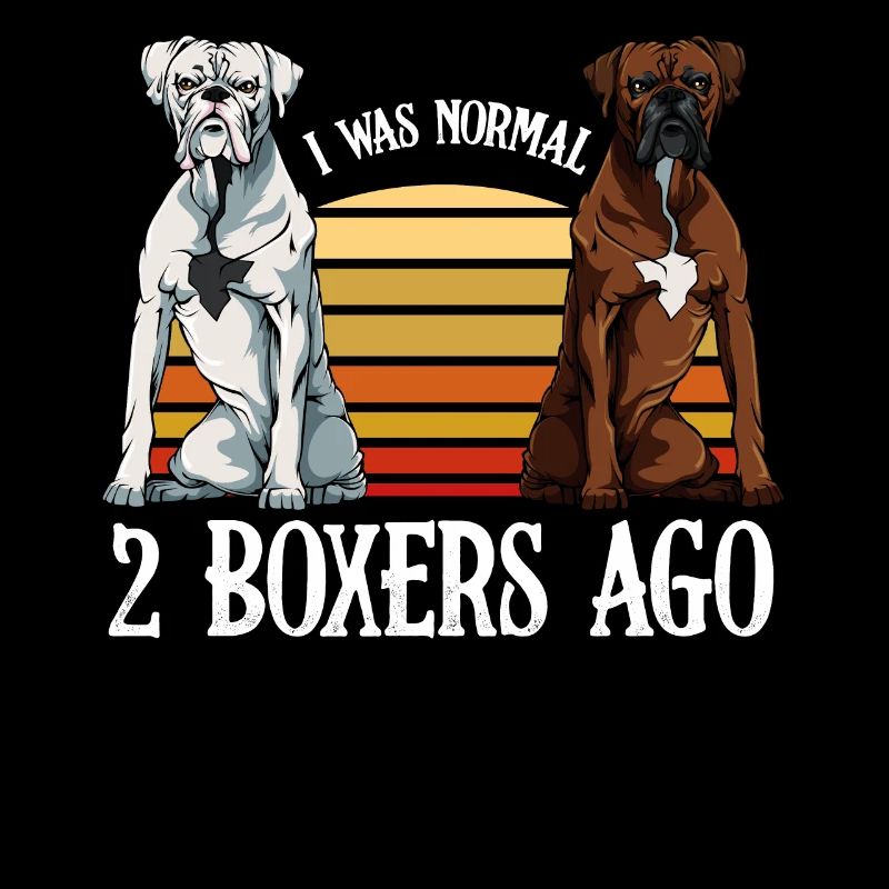 Boxer Hund Lustige Sprüche Hundehalter Geschenk