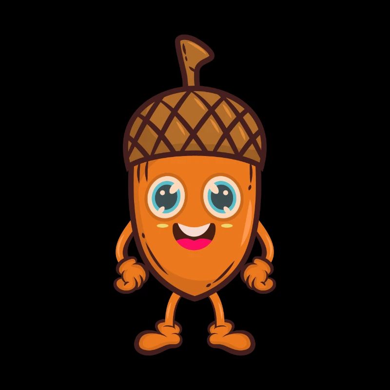 Acorn oak tree comic