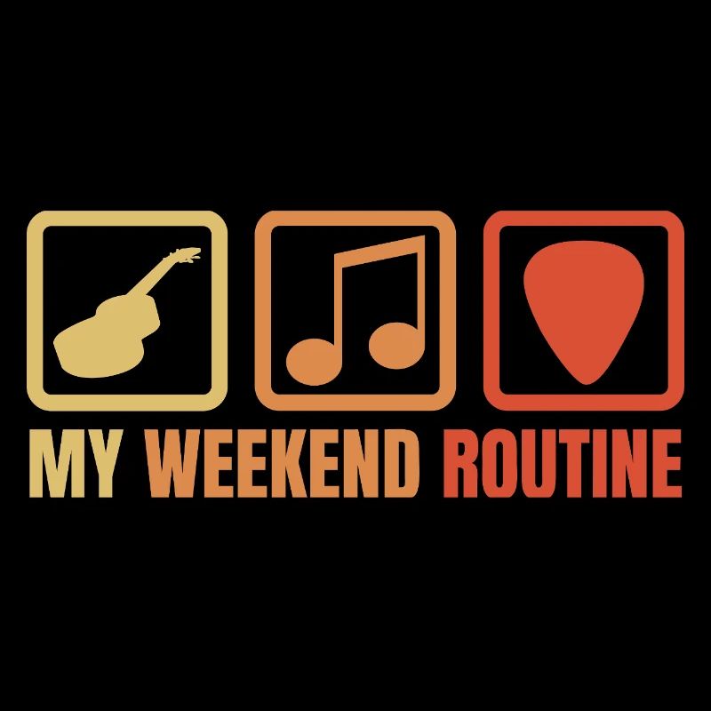 Routine du week-end guitariste