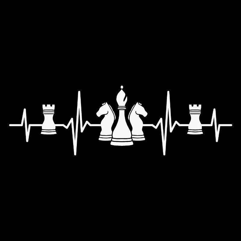 Échecs Heartbeat Pièces d’échecs Joueurs d’échecs