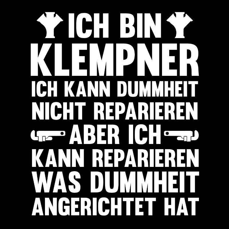 Klempner Beruf Installateur Geschenk