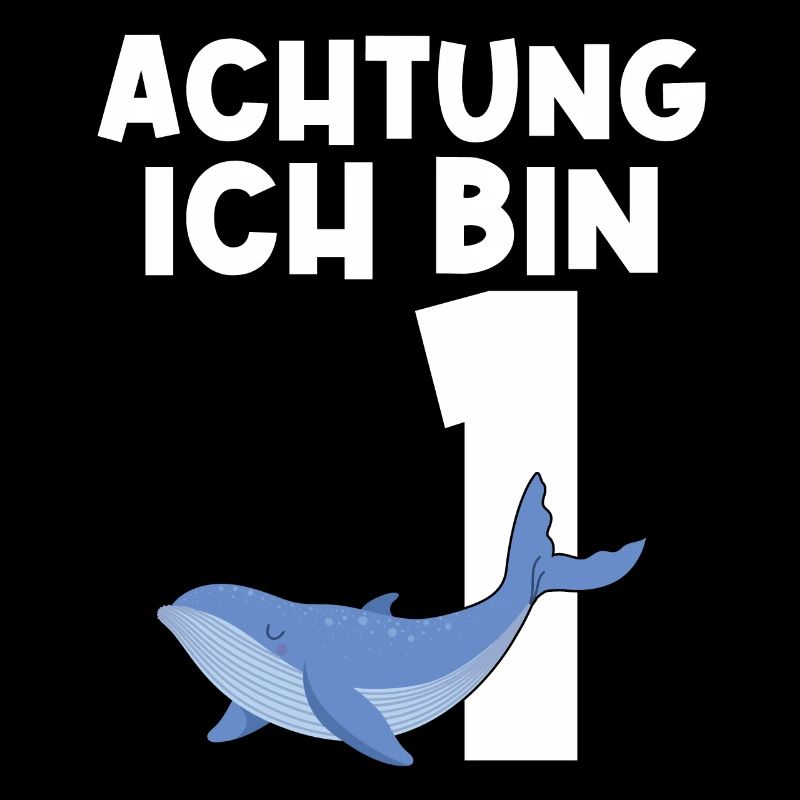 1.Geburtstag Wal Geburtstagsfeier Geschenk