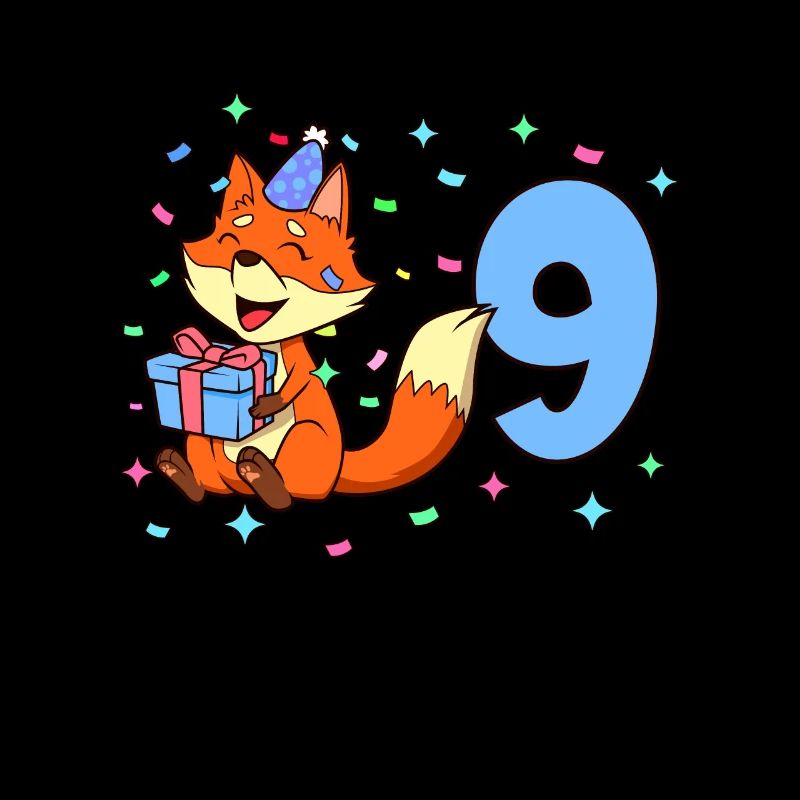 Avec renard - anniversaire de garçon 9 ans