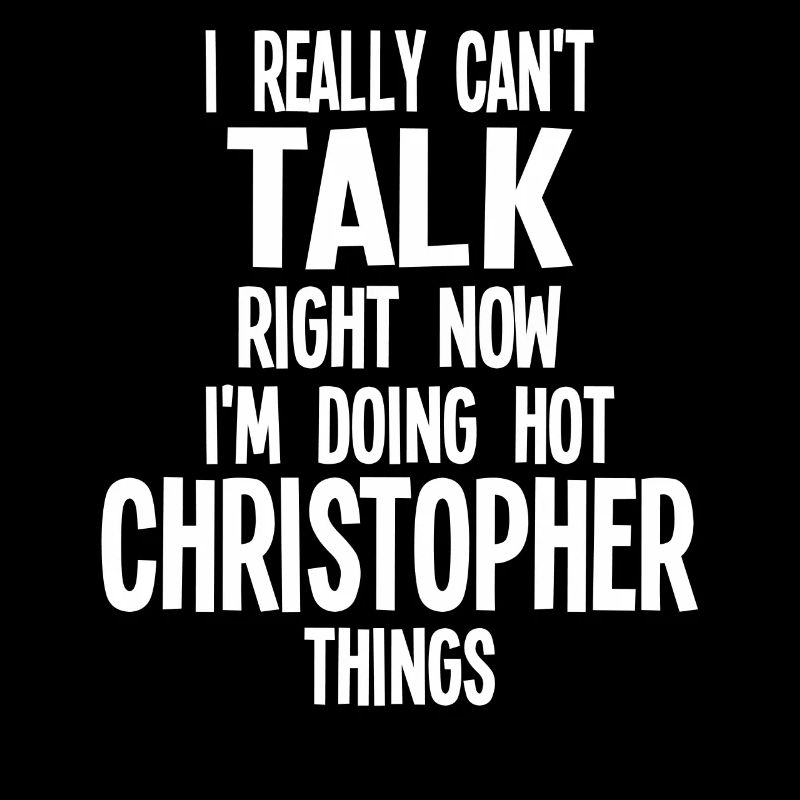 Vorname Christopher Name Christopher Geschenk