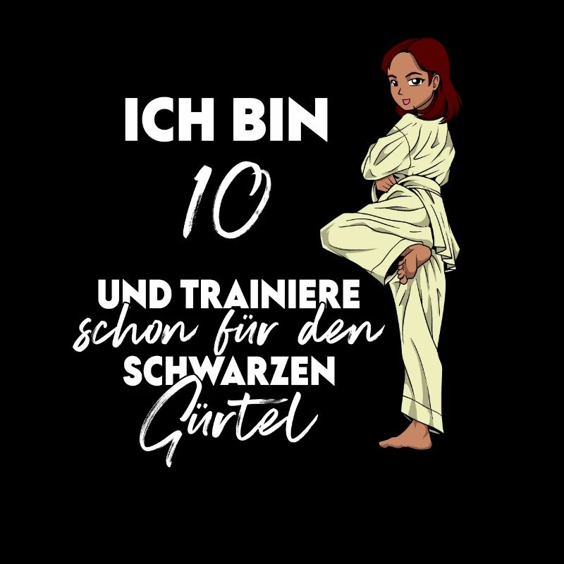 Ich bin 10 - Mädchen Karate