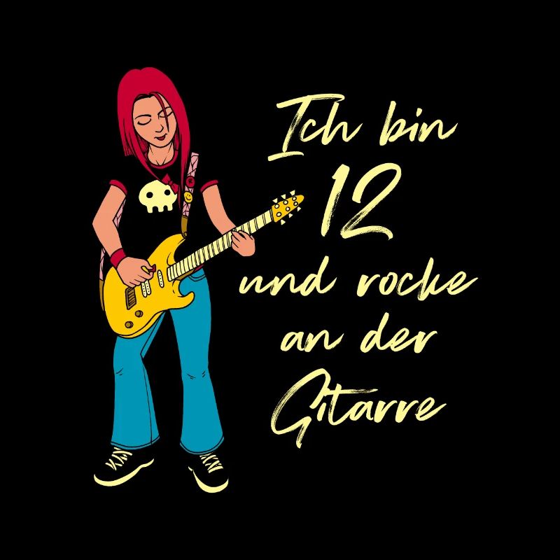Ich bin 12 - Mädchen Gitarrist