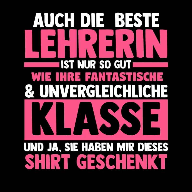 Lehrerin Beruf Schullehrerin Geschenk
