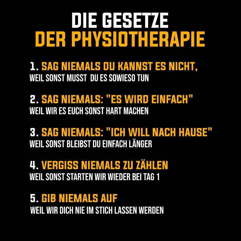 Physiotherapie Beruf Physiotherapeut Geschenk