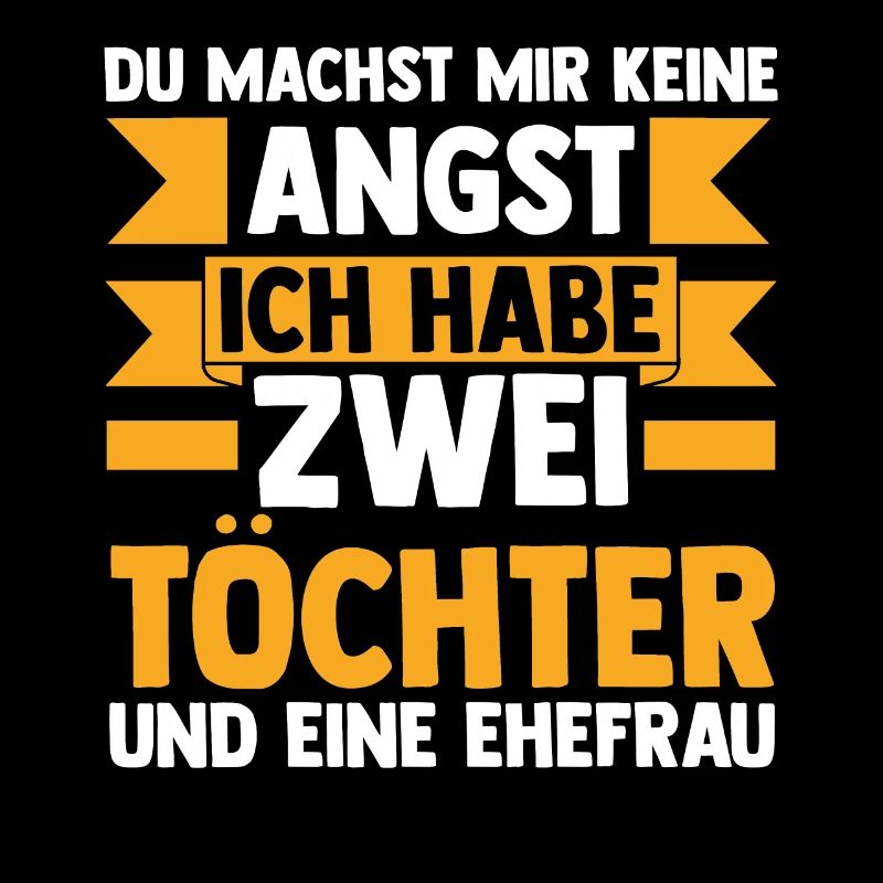 Papa 2 Töchter Vater Geschenk