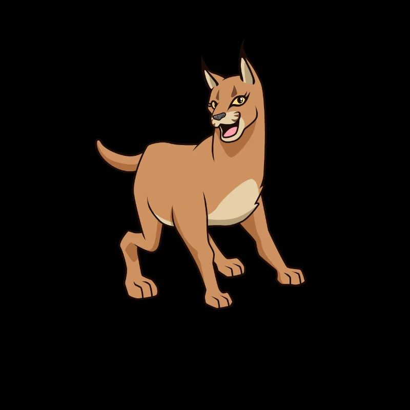Kawaii caracal