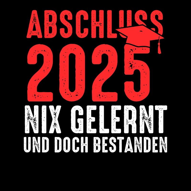Abschluss 2025 Prüfung Absolventen Geschenk