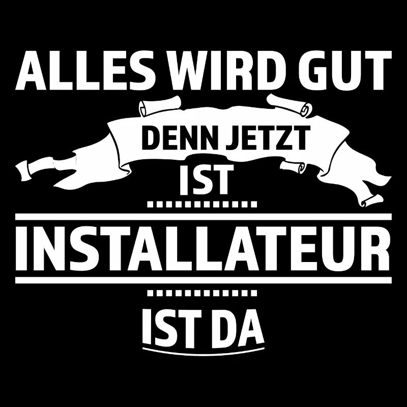Installateur Beruf Klempner Geschenk