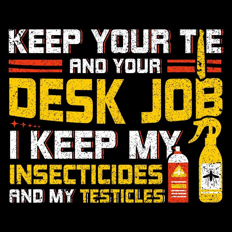 Votre travail de bureau Mes exterminateurs d’insecticides
