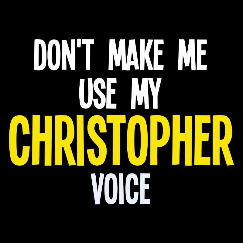 Vorname Christopher Name Christopher Geschenk