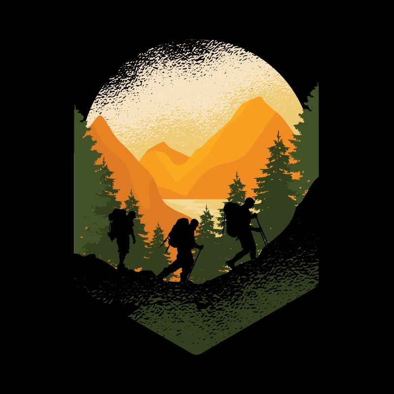 Camping Reisen Wanderer Bergsteigen Backpacker