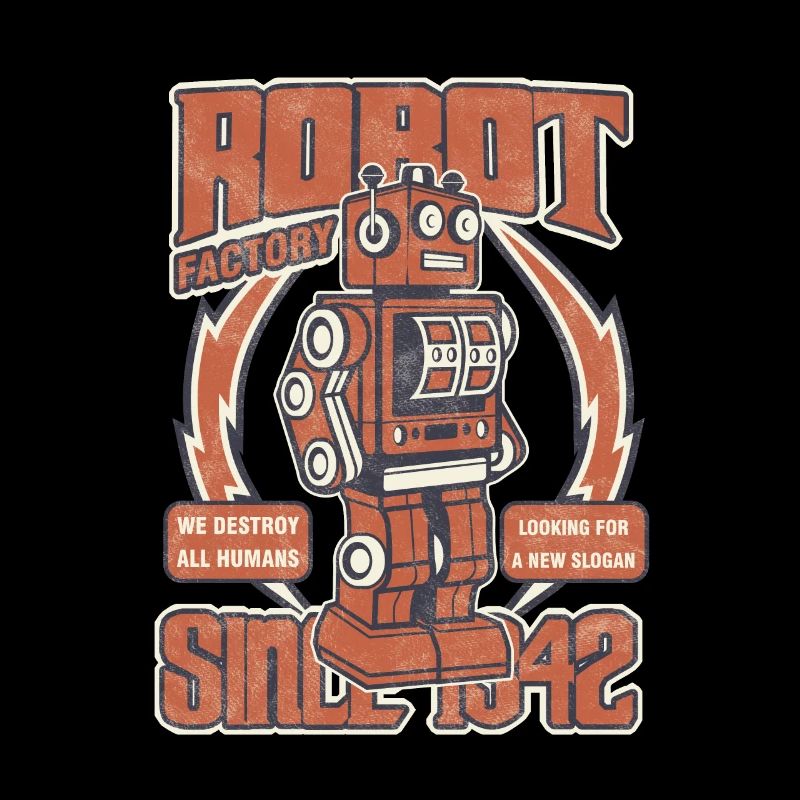 Roboterfabrik Roboter Technologie Geschenk