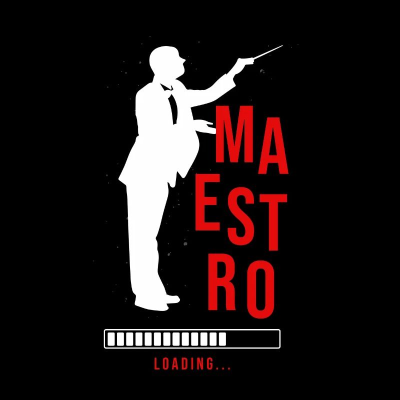 Maestro Loading Conductor Orchestra Music Gift