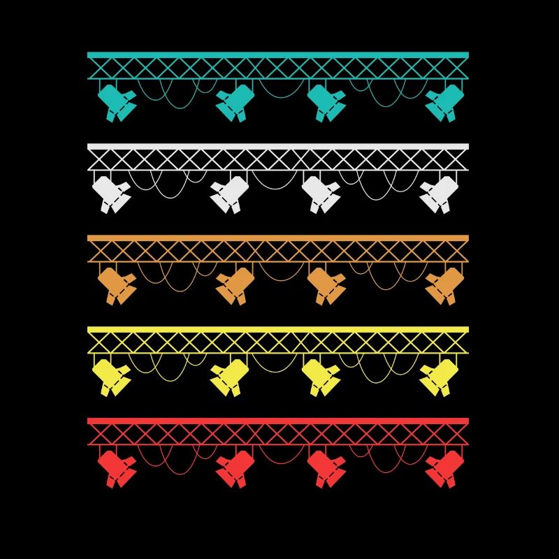 Hängende Scheinwerfer Lighting Engineer Light Job