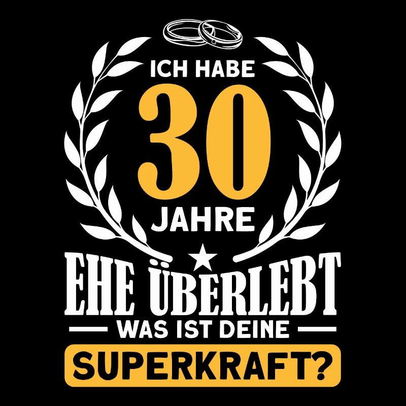 30. Hochzeitstag Ehepaar Perlenhochzeit