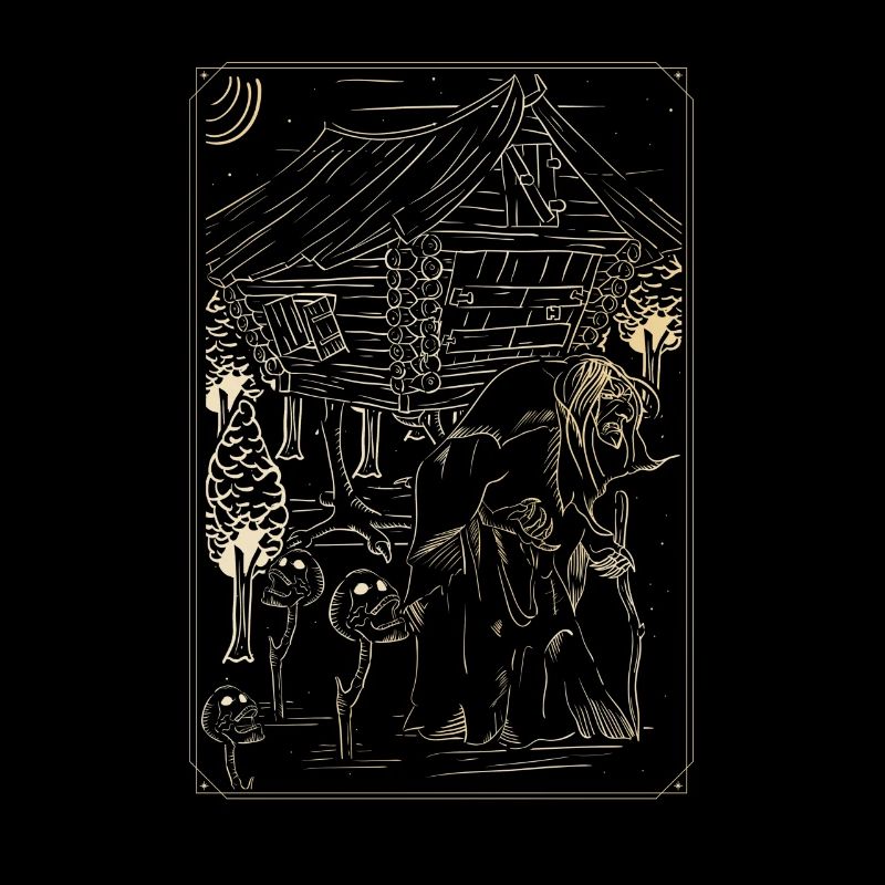 Baba Yaga Witch Witchcraft Spells Gift